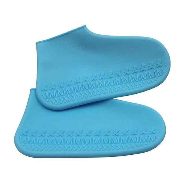 Rain Boots Waterproof Shoe Cover Silicone Unisex Shoes Protectors Waterproof  Non-slip Shoe Covers Reusable Outdoor Rainy Boots